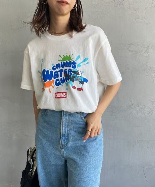 Chums 雙面印花tee