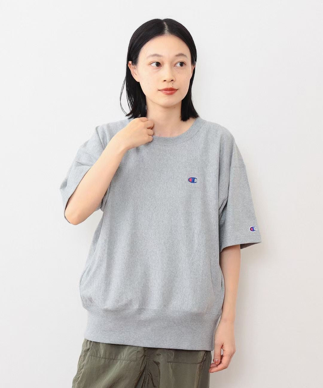 Champion x beams boy 小毛圈tee