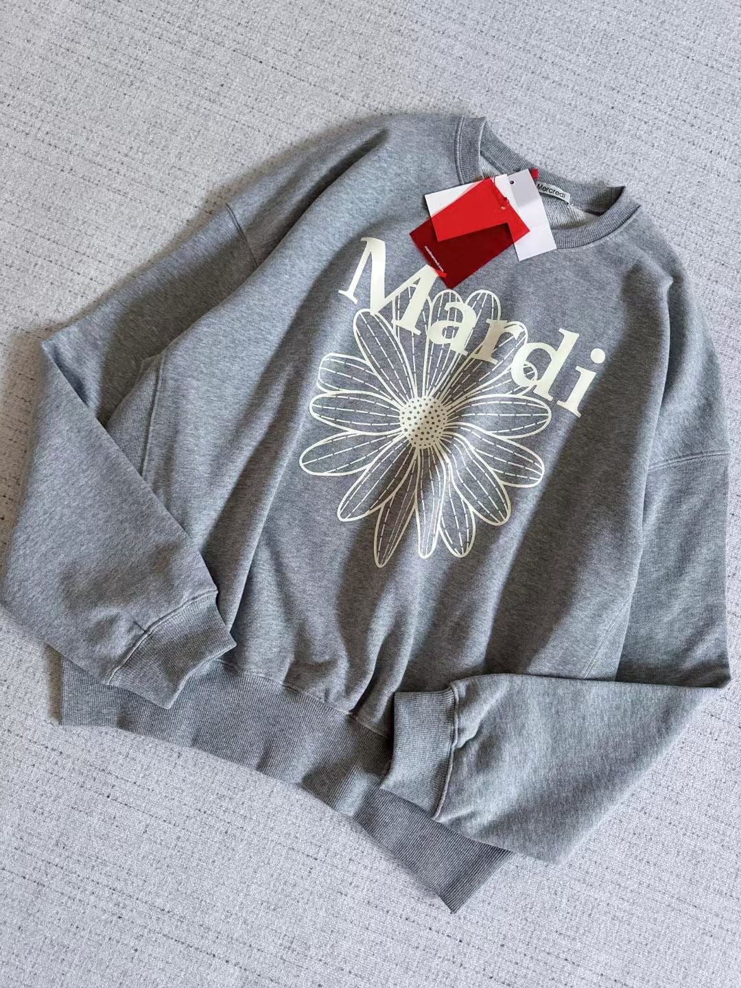Mardi mercredi 印花衛衣