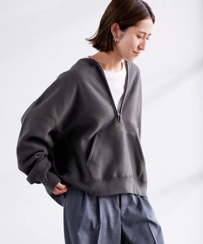 Champion 拉鏈logo 衛衣