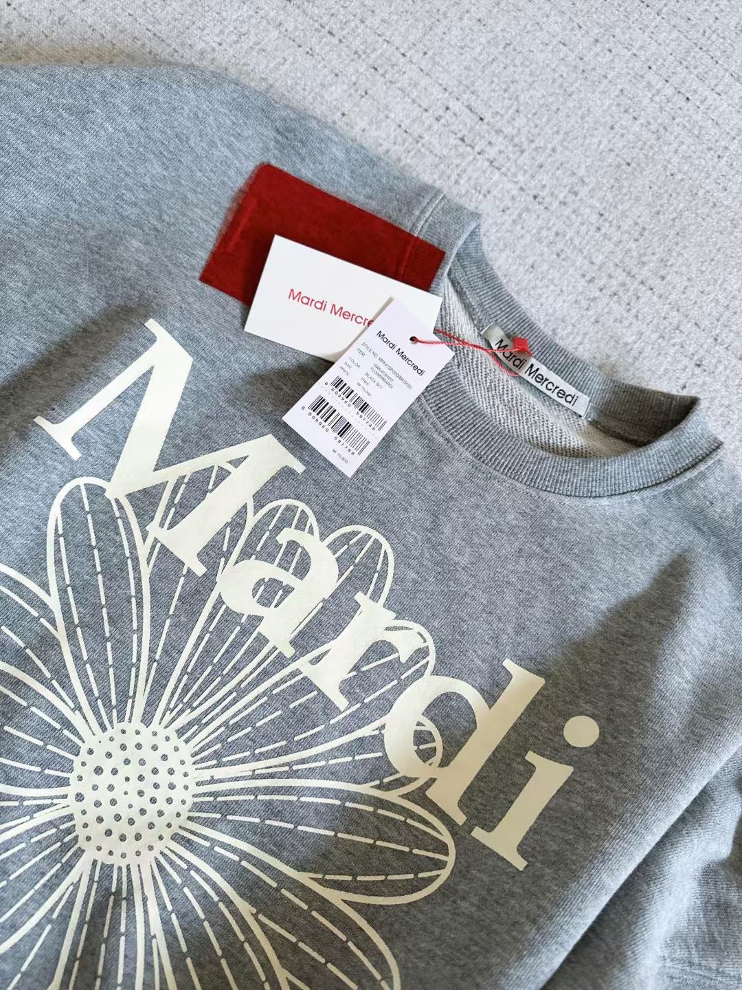 Mardi mercredi 印花衛衣