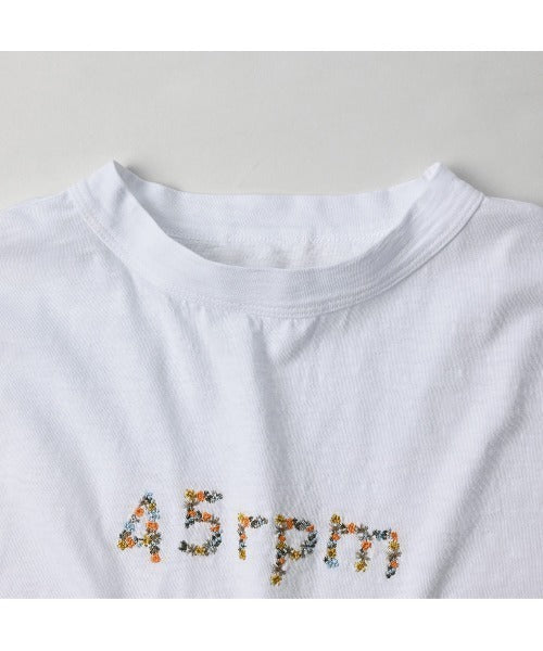 45R logo 半袖tee