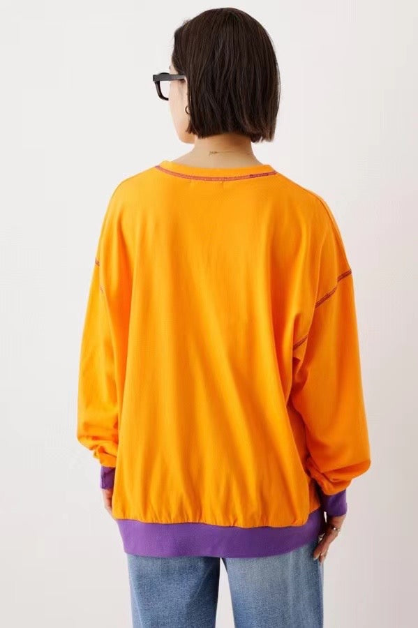 Rodeo crowns 撞色明線tee