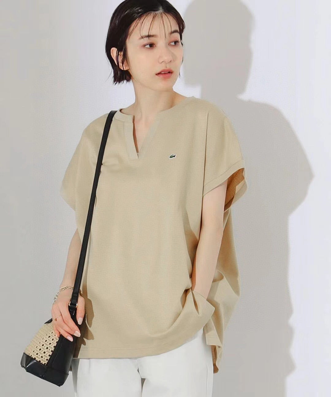 Lacoste V sharp tee