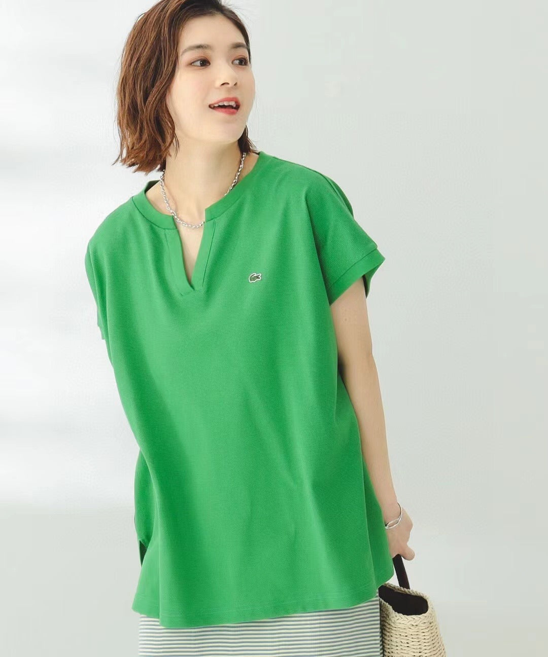 Lacoste V sharp tee