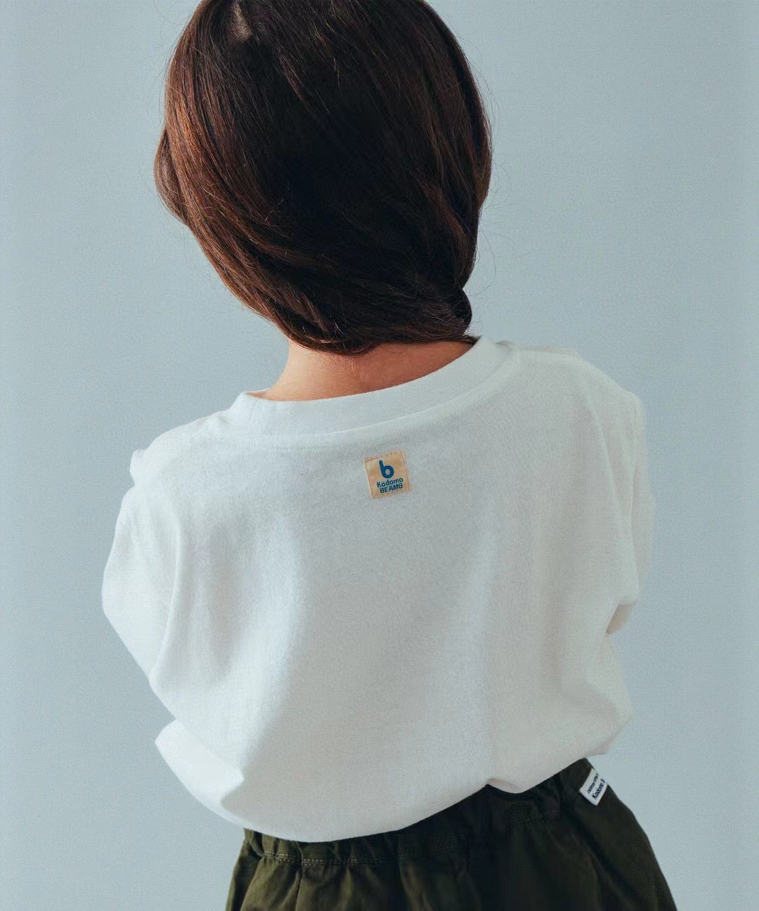 Beams boy童裝日文字母tee