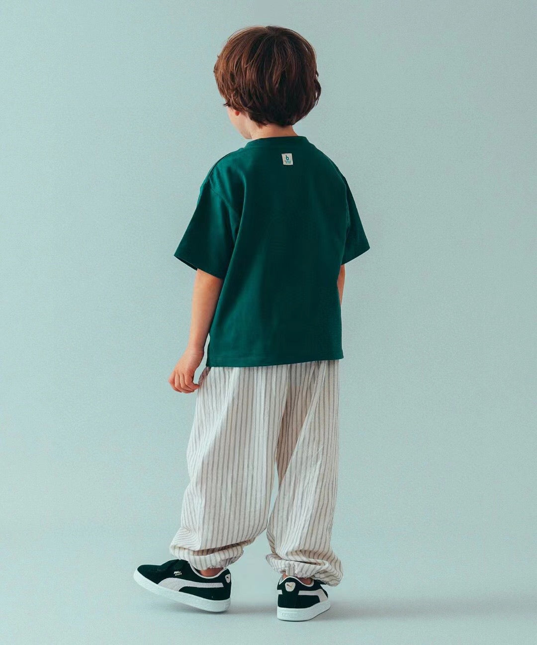 Beams boy童裝日文字母tee