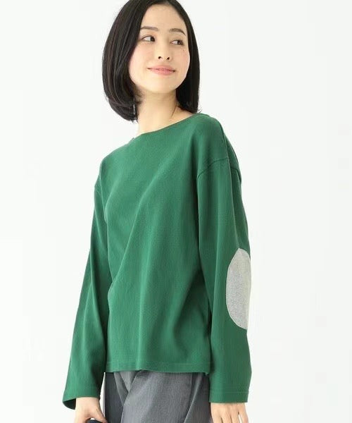 Beams boy接拼撞色長tee