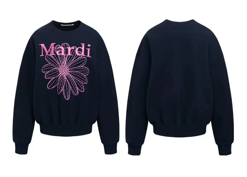 Mardi mercredi 刺繡衛衣
