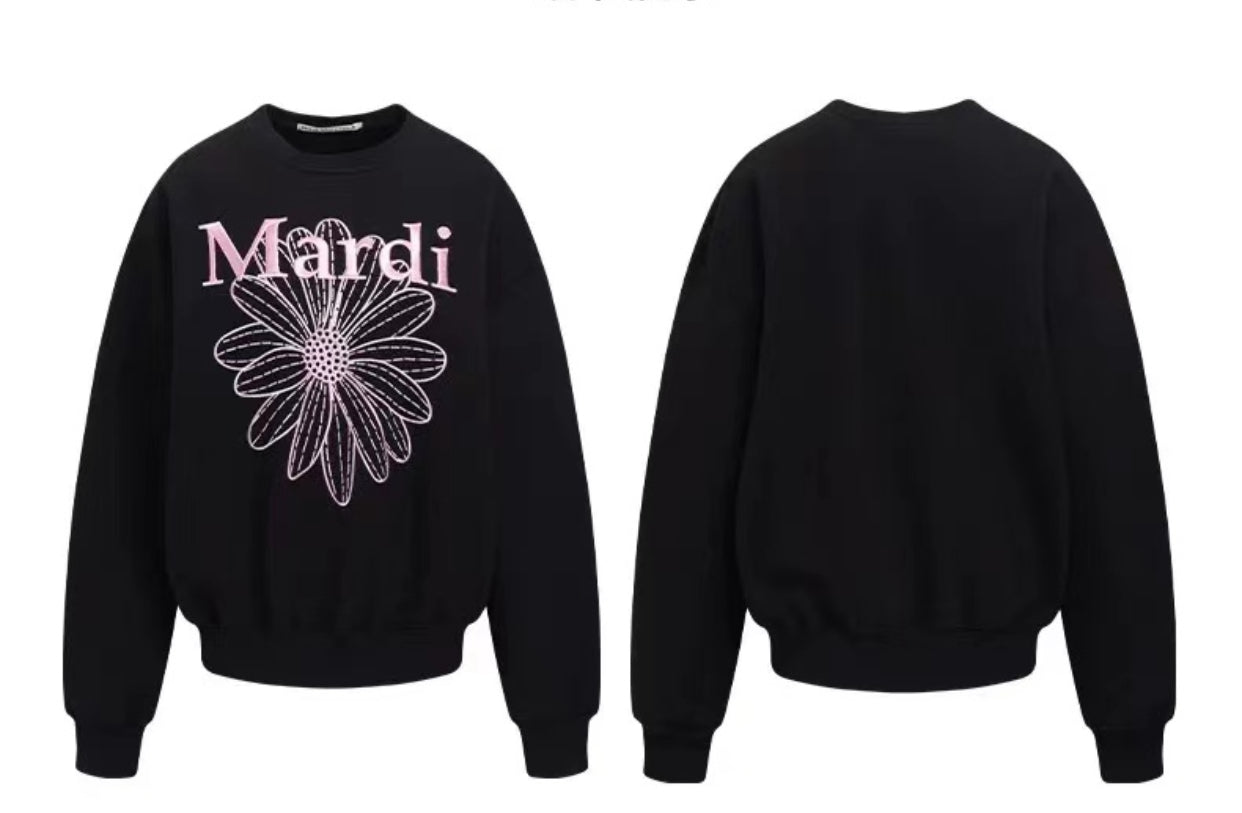 Mardi mercredi 刺繡衛衣