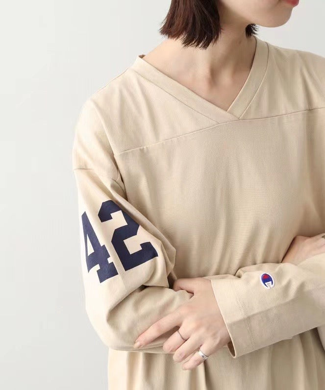 Champion 42 logo v sharp one piece