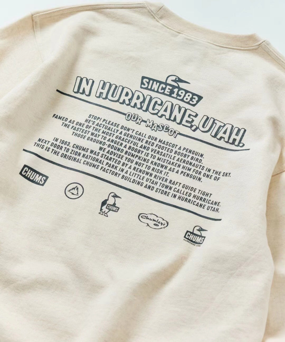 Chums 前後印花衛衣