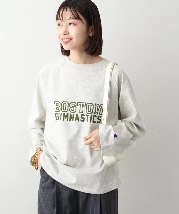Champion logo tee