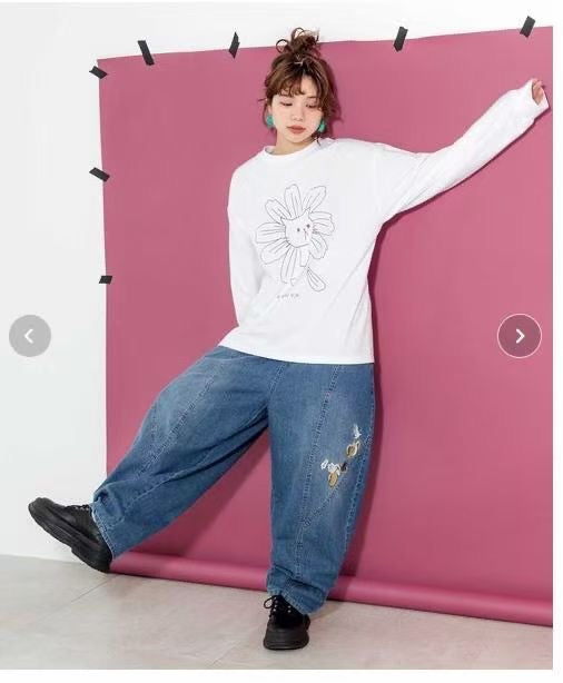 Scolar貓咪印花tee