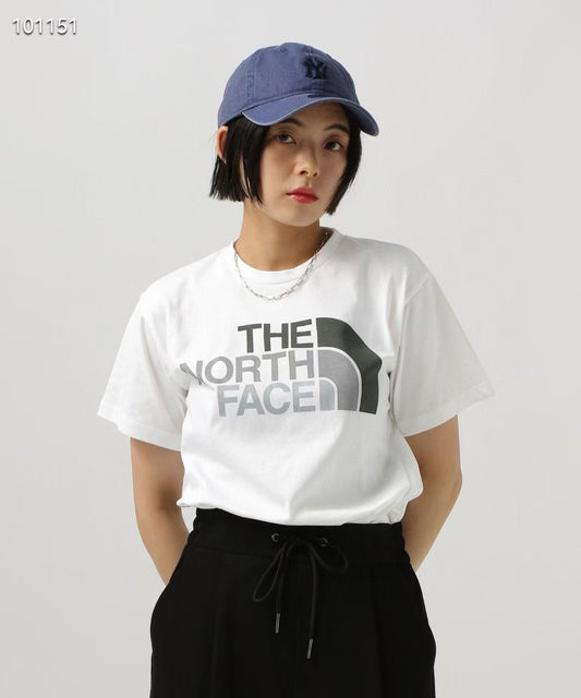The north face logo tee