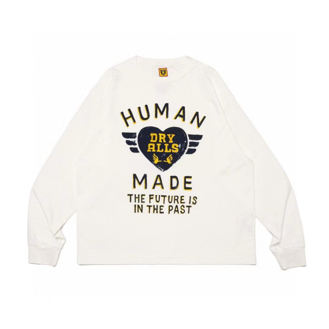Human made logo 長袖tee