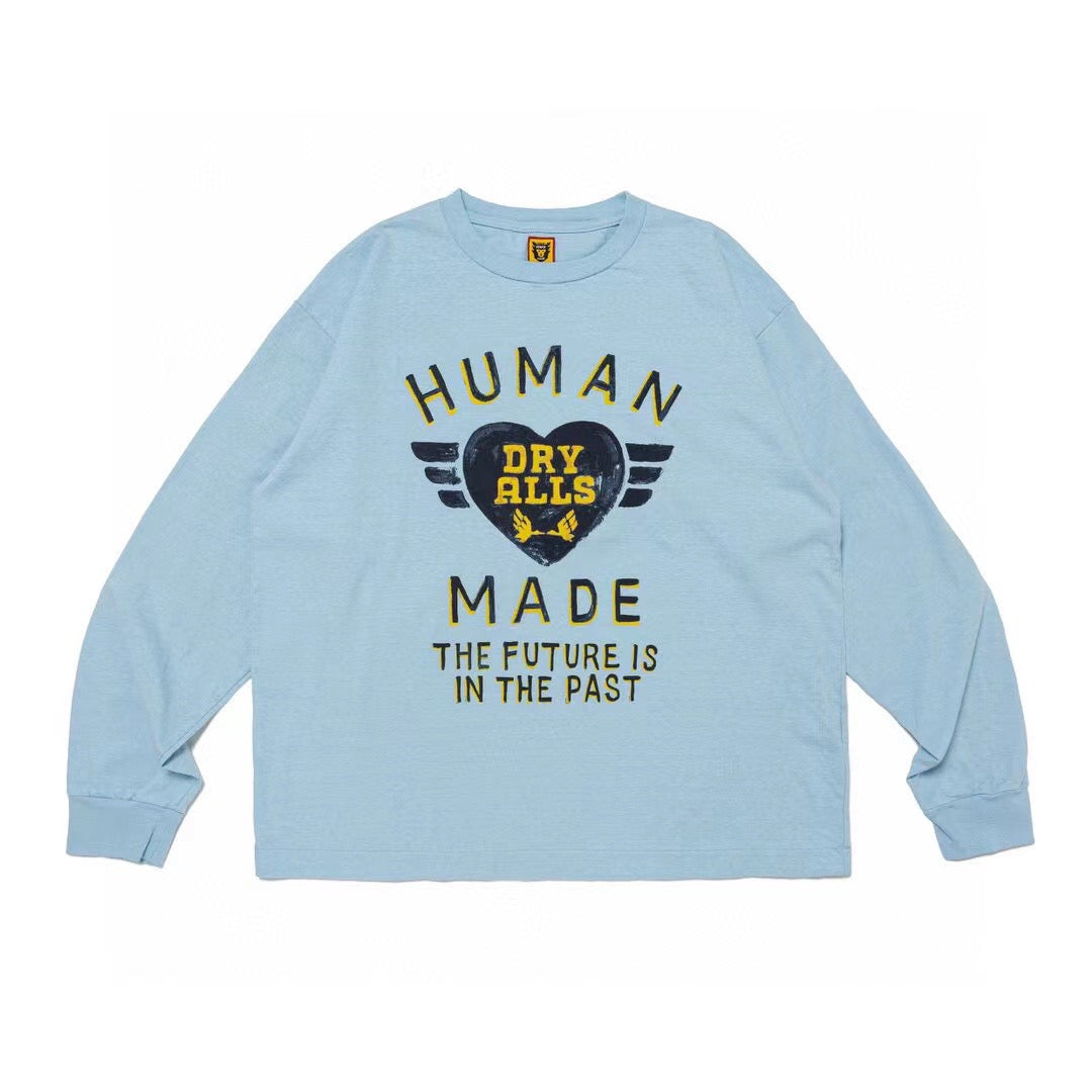 Human made logo 長袖tee