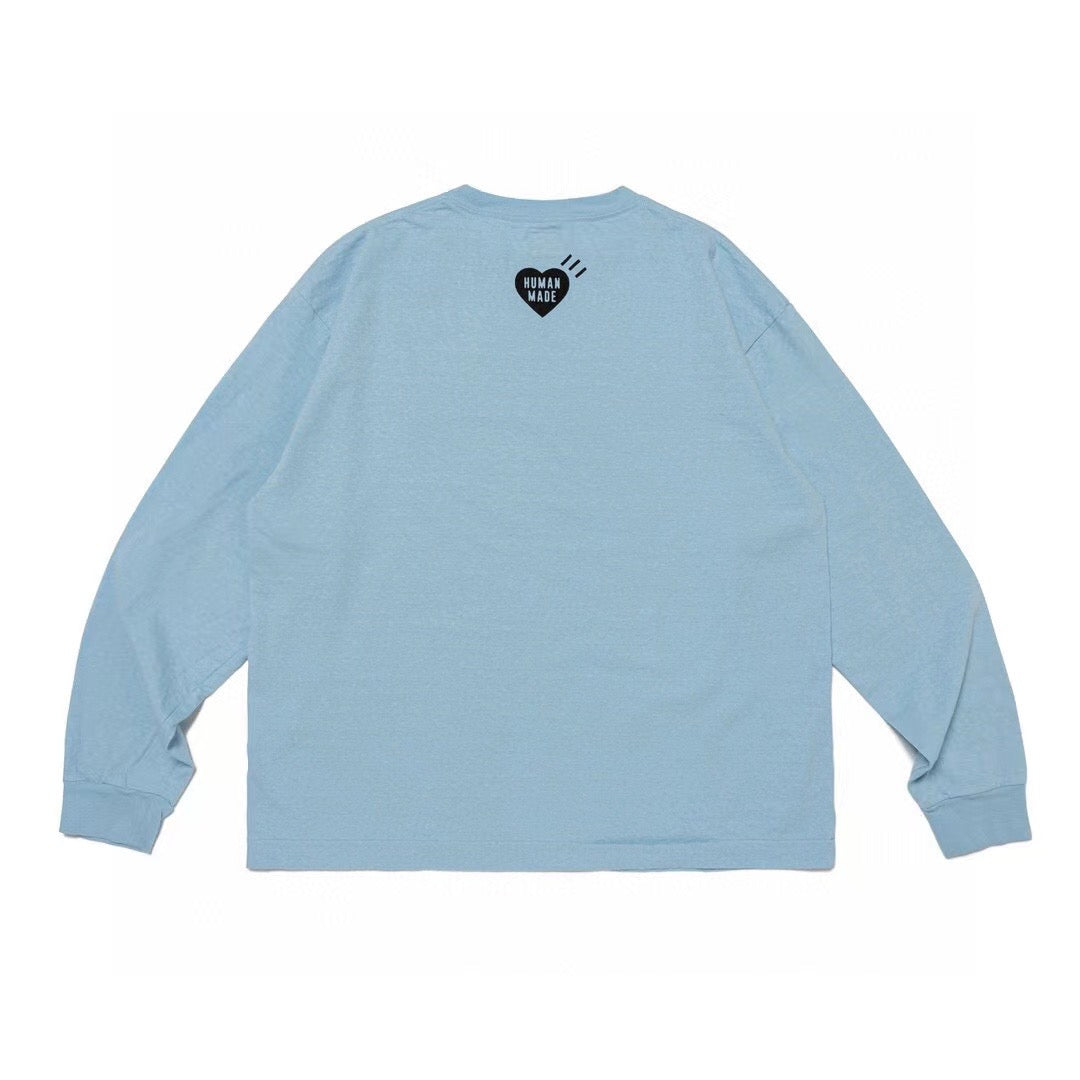 Human made logo 長袖tee