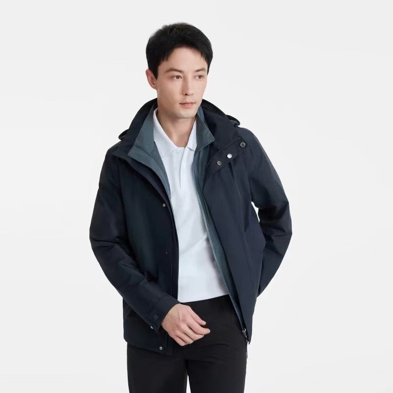 Aigle 男裝Gore tex防水有帽外套