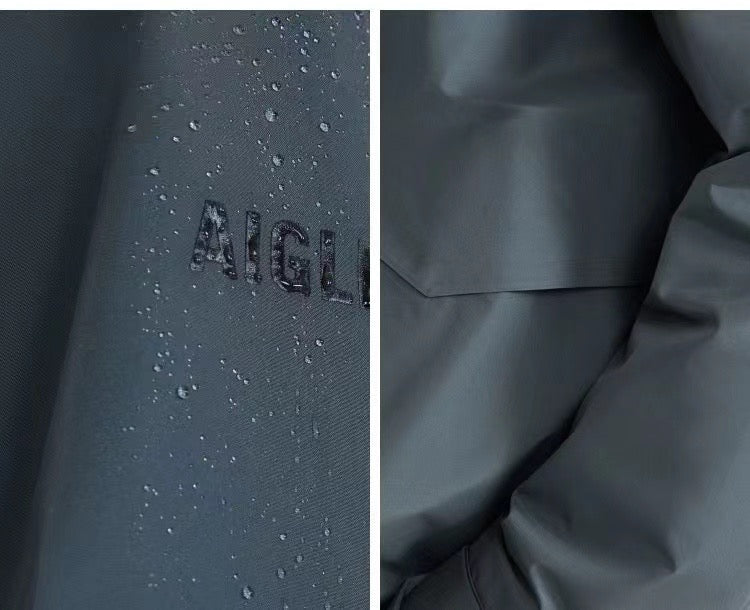 Aigle 男裝Gore tex防水有帽外套