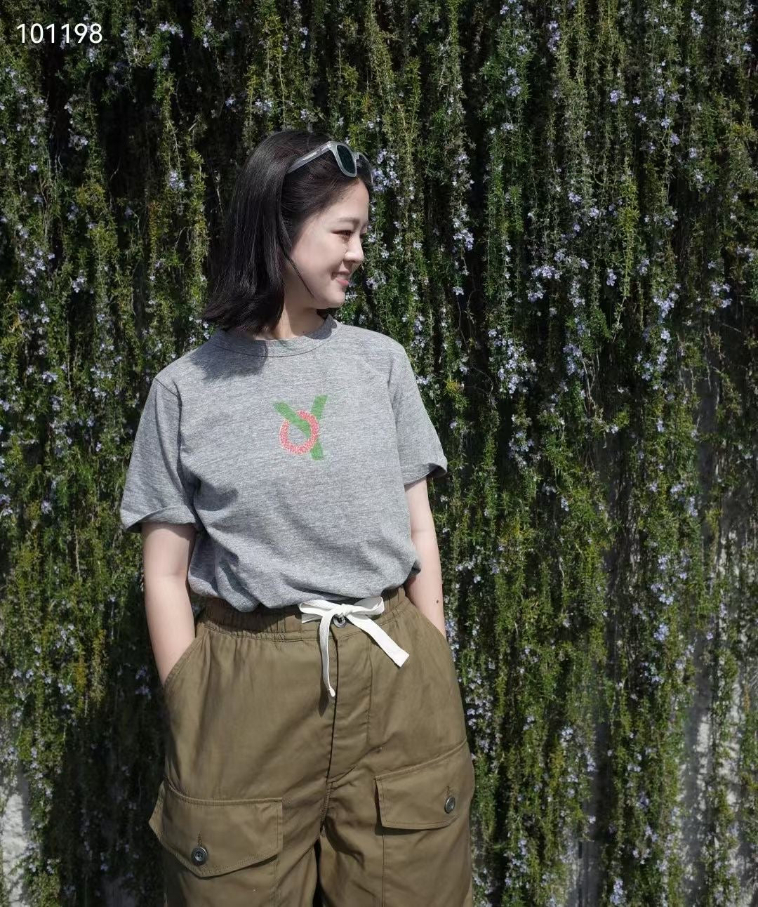 45R Y logo tee