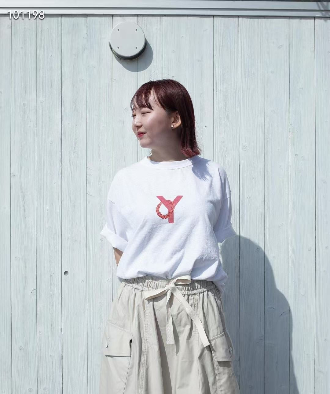 45R Y logo tee