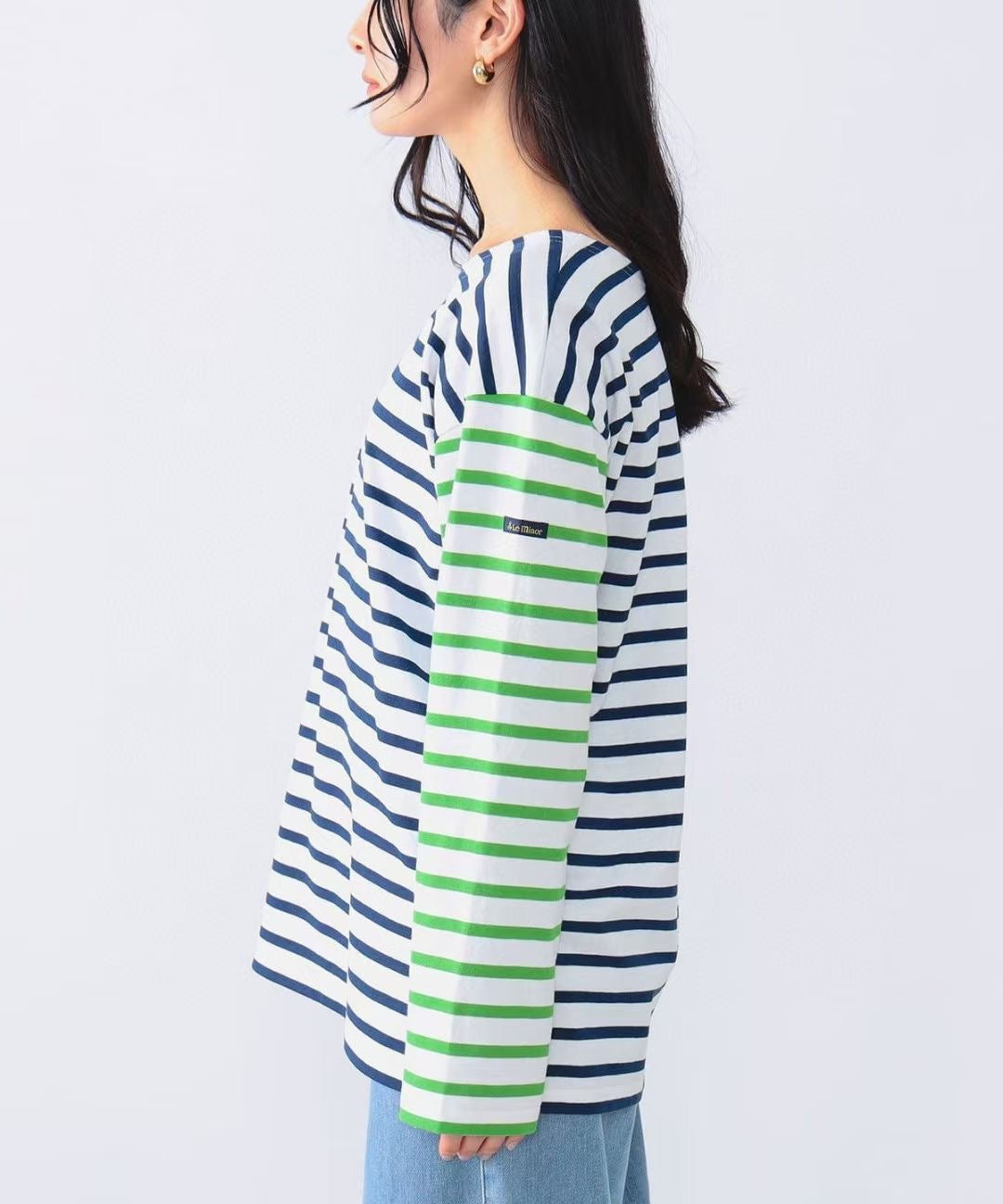 Beams boy 彩色間條tee