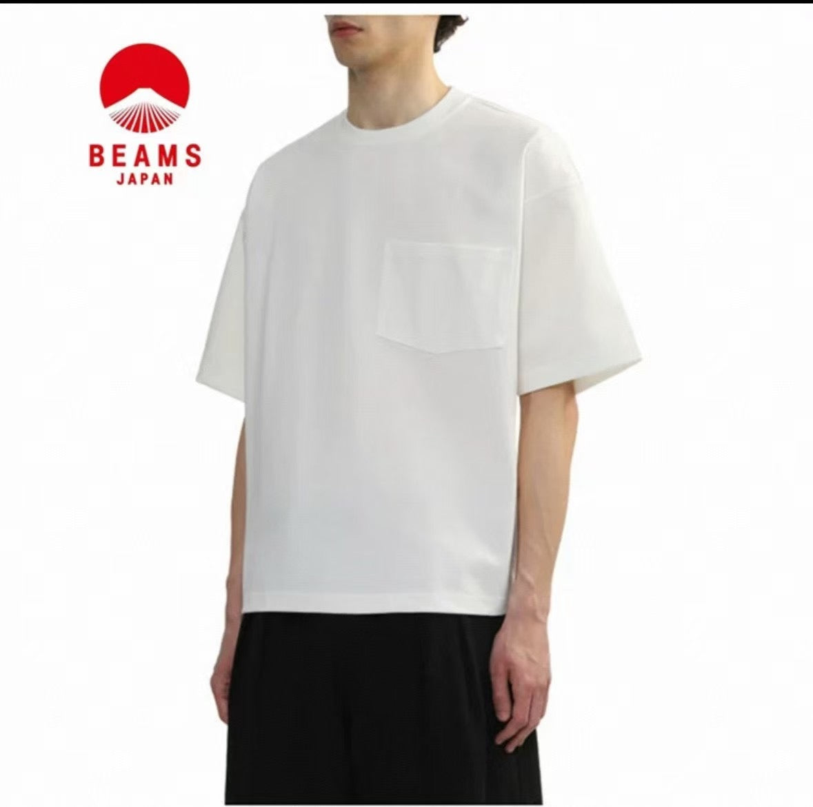 Beams pocket tee