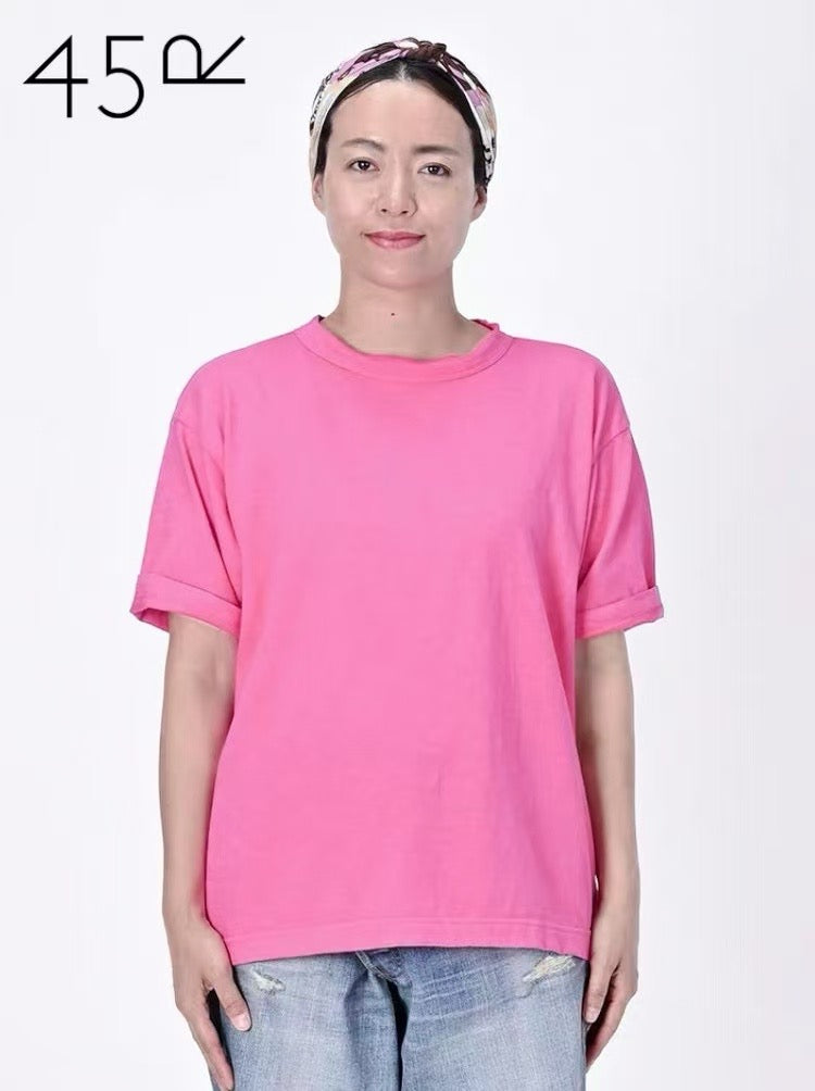 45R colourful淨色tee