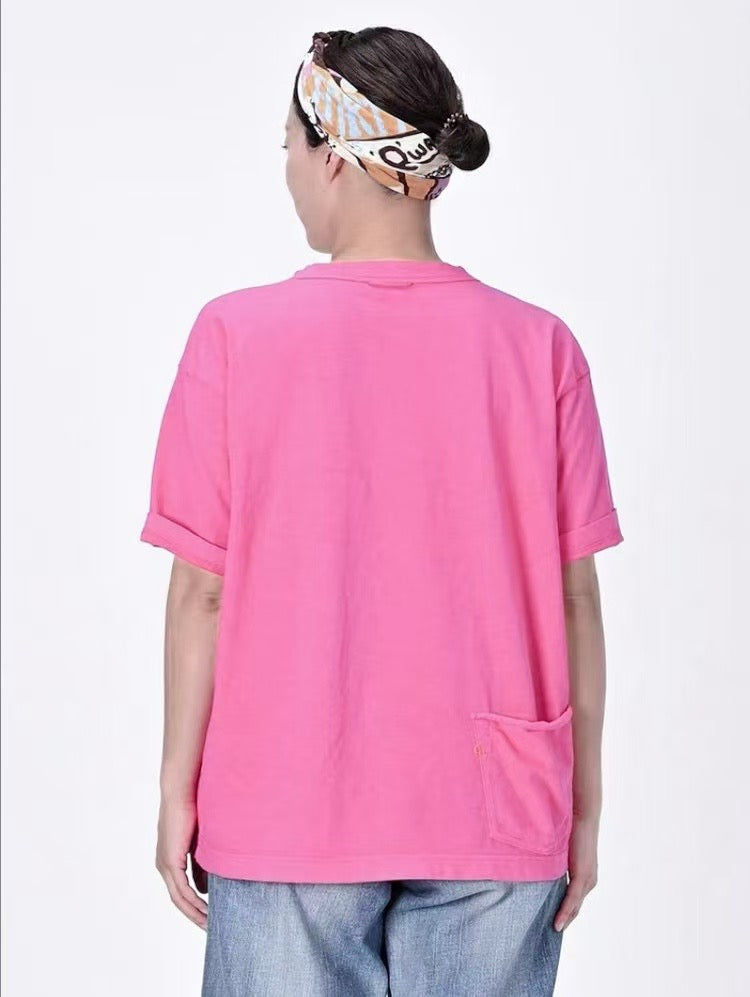 45R colourful淨色tee
