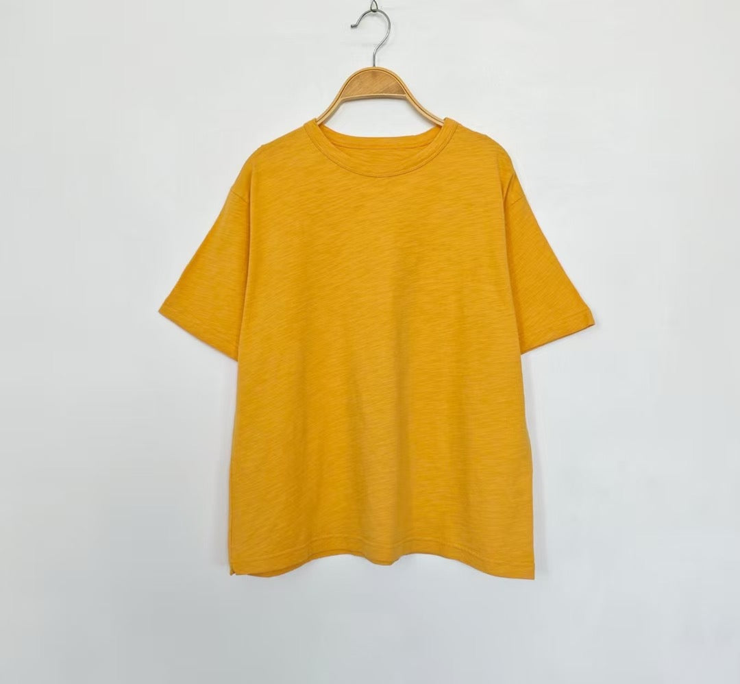 45R colourful淨色tee