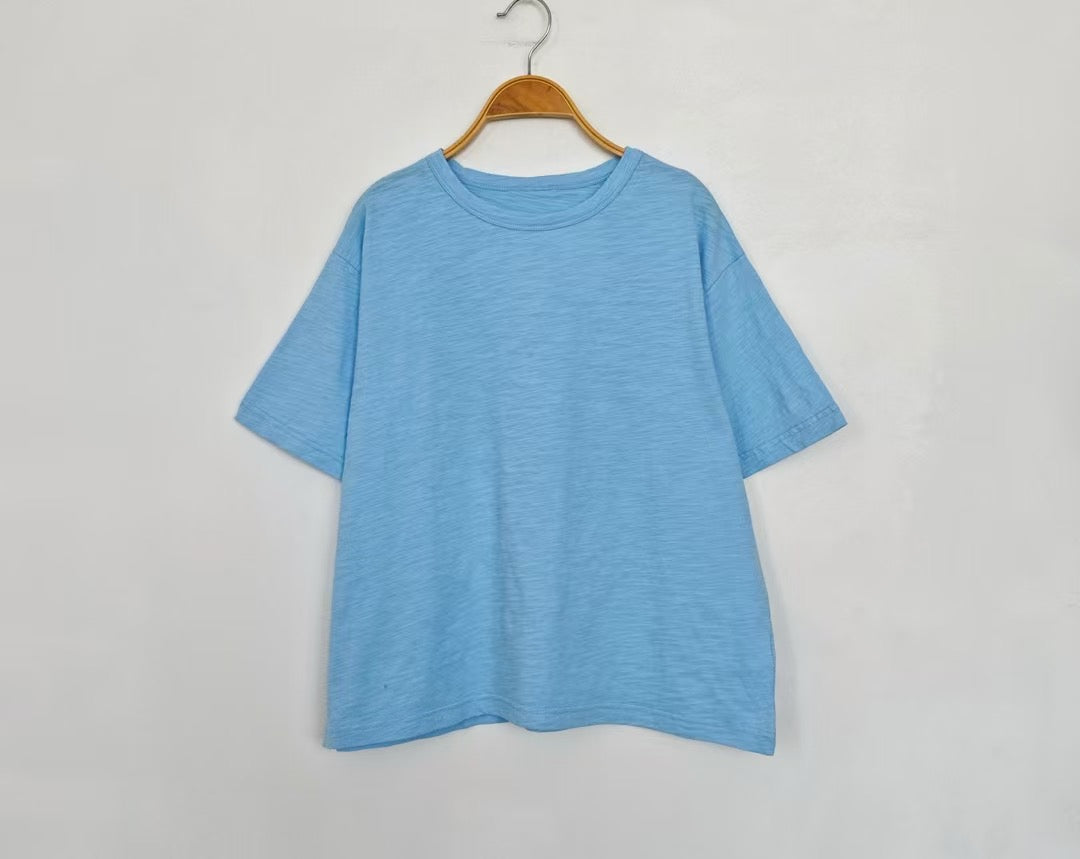 45R colourful淨色tee