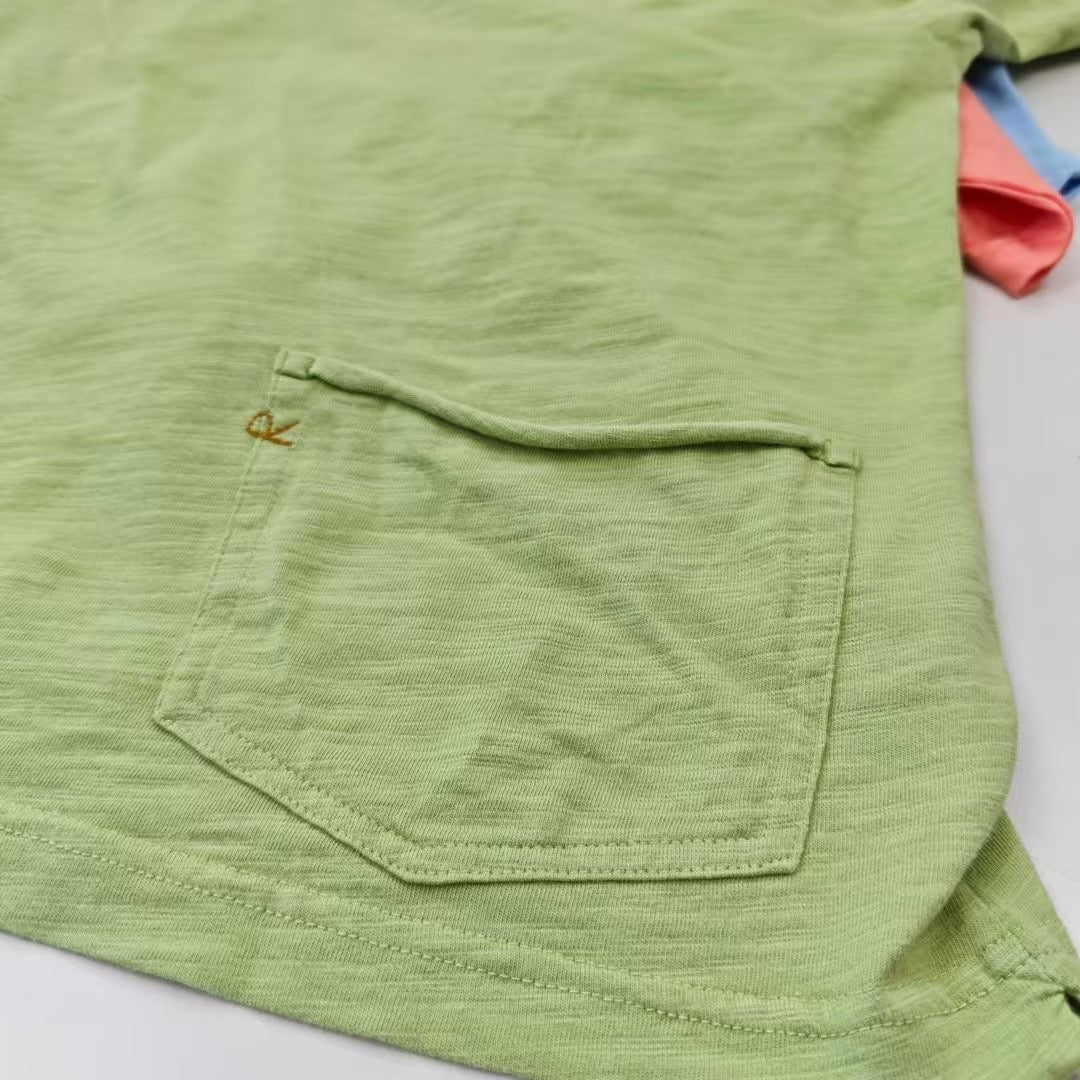 45R colourful淨色tee