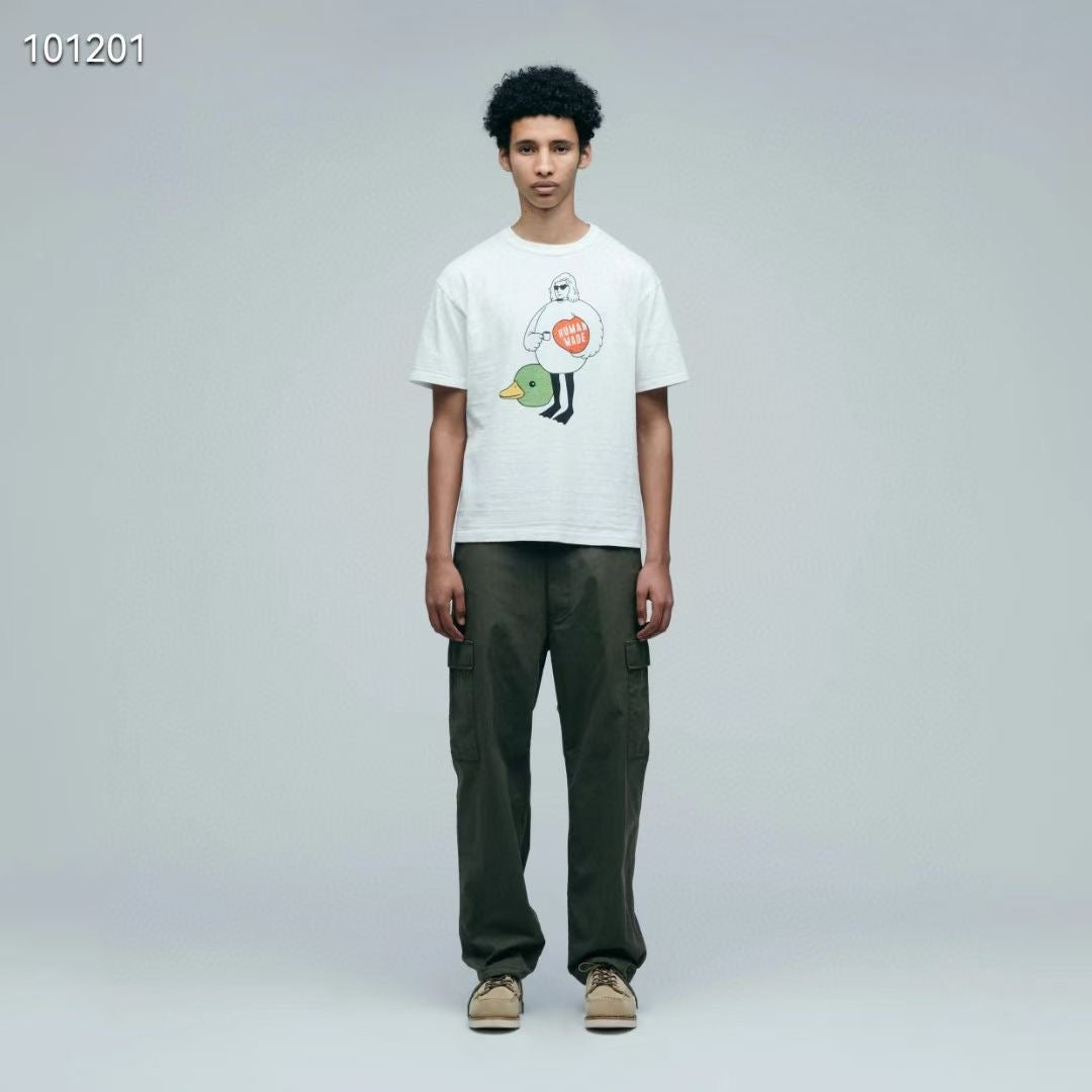 Human made心心鴨仔tee