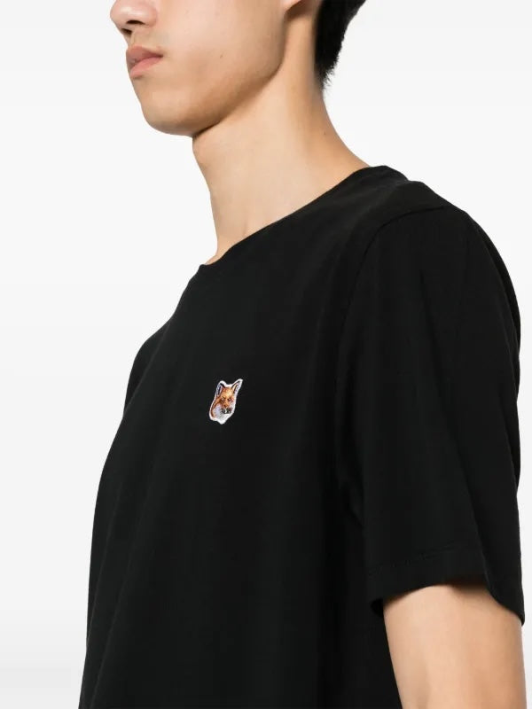 Maison Kitsune狐狸淨色tee