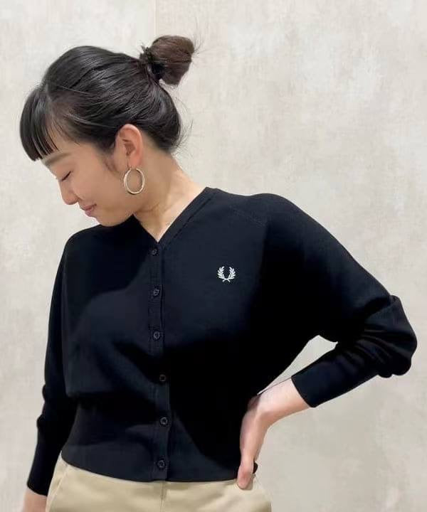 Fred perry針織cardigan