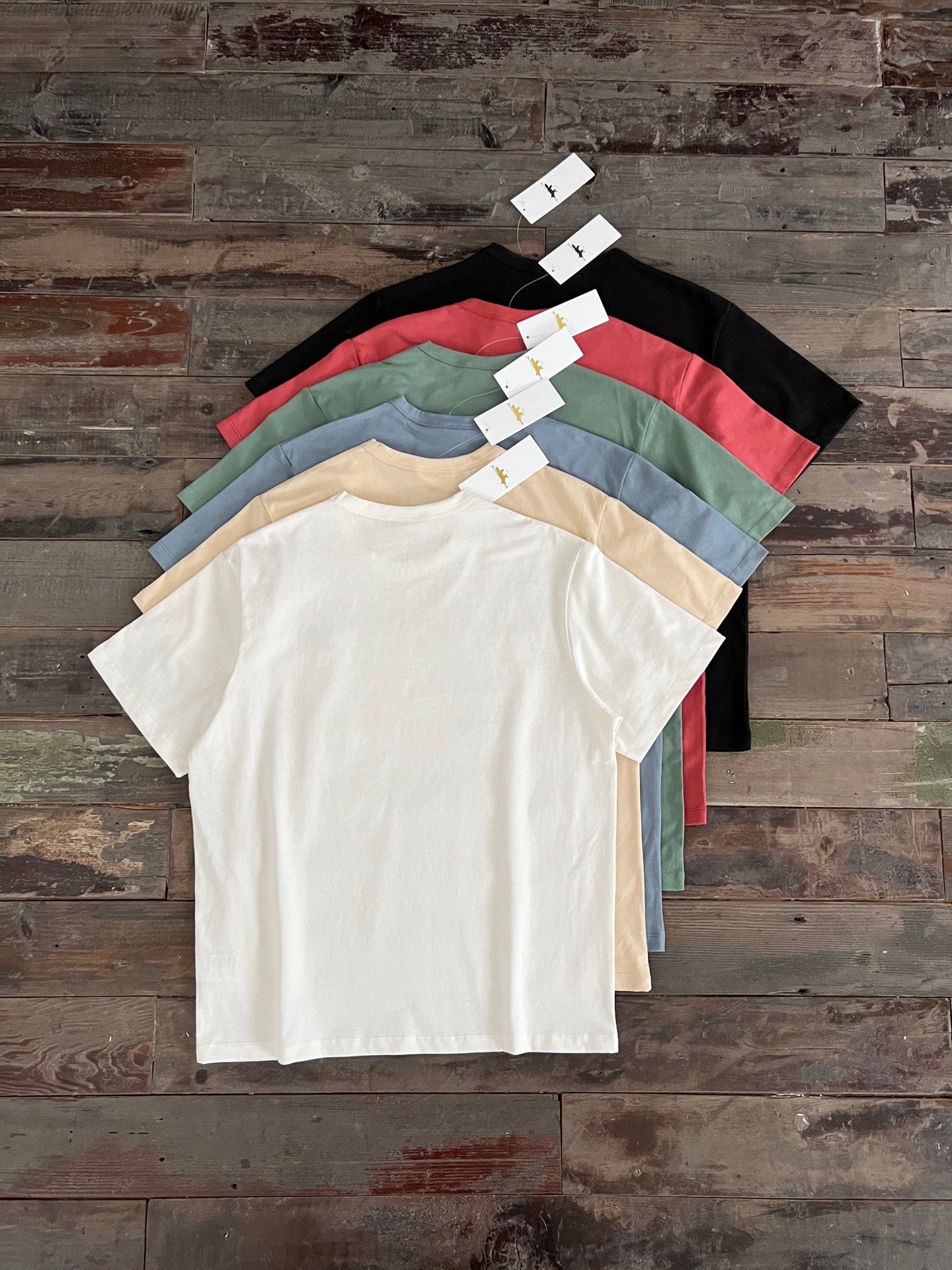 Maison Kitsune狐狸淨色tee