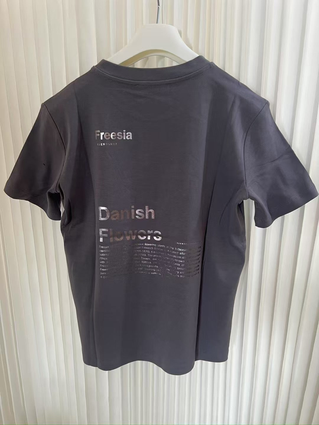 Max Mara 燙銀logo tee