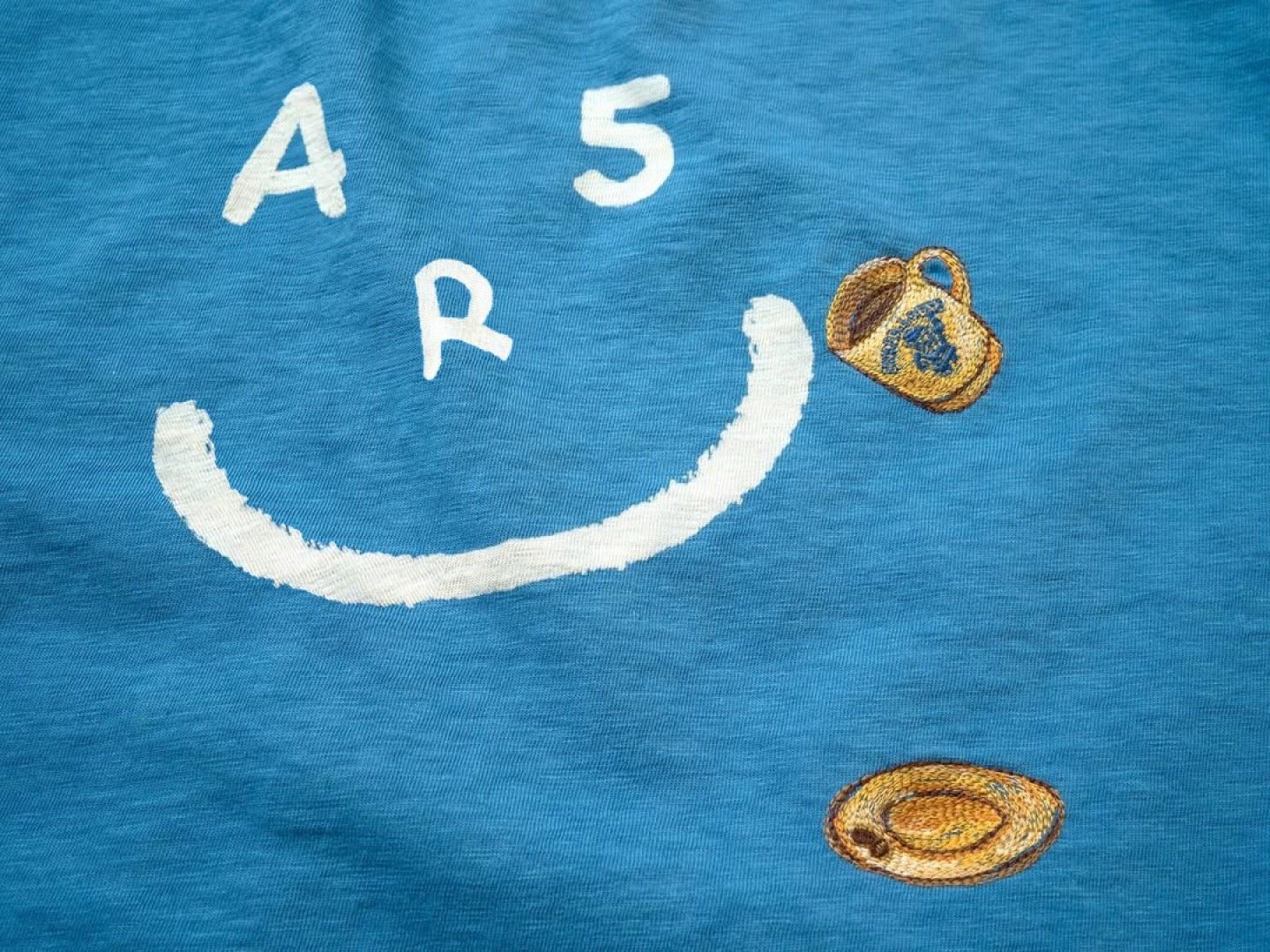 45R smile coffee tee