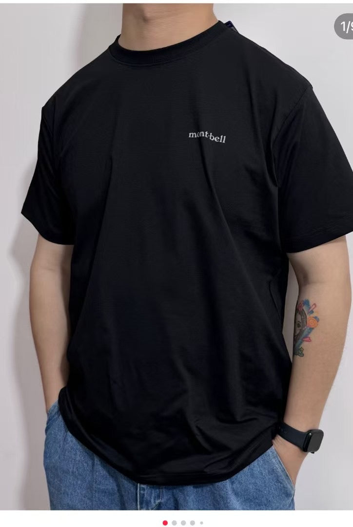 Mont bell logo tee