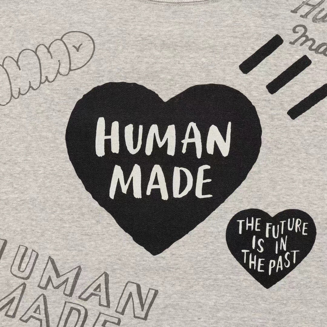 Human made 心心衛衣