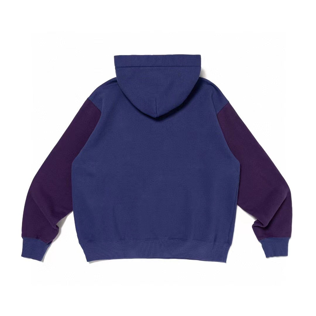 Human made 接拼色hoodies