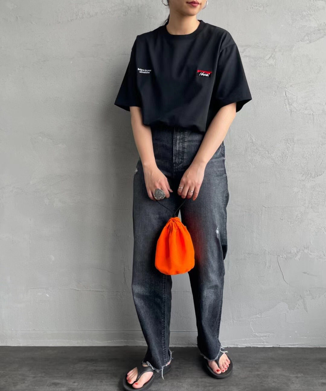 日單Jean Factory 刺繡tee