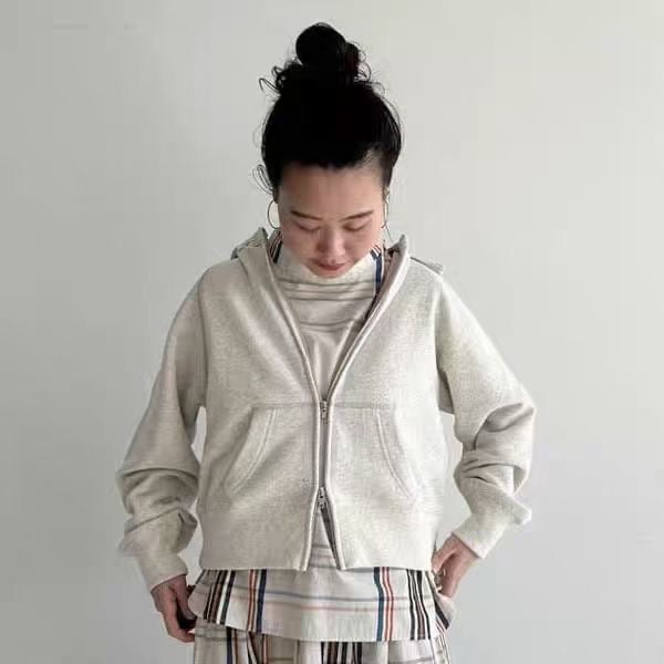 Beams boy短身hoodies jacket