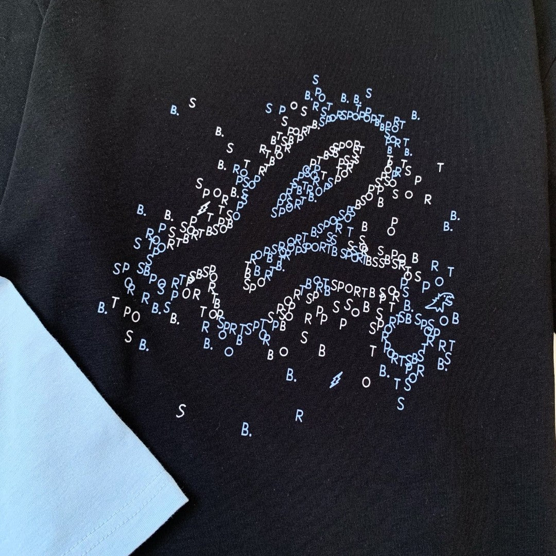 Agnes b b logo tee