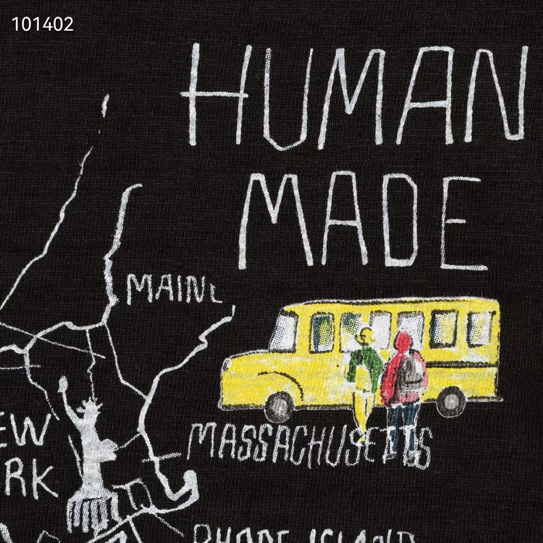 Human made map tee