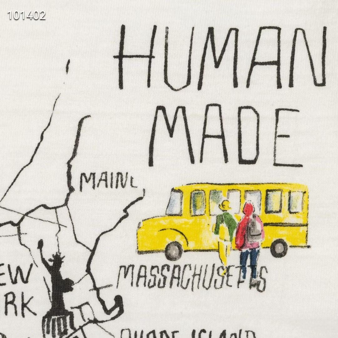 Human made map tee
