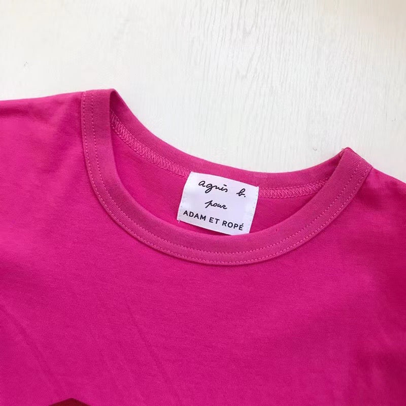 Agnes b 心心 tee