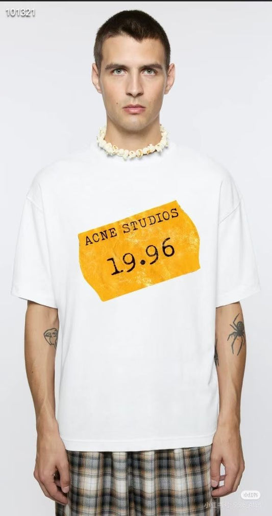 Acne studios 印花字母tee