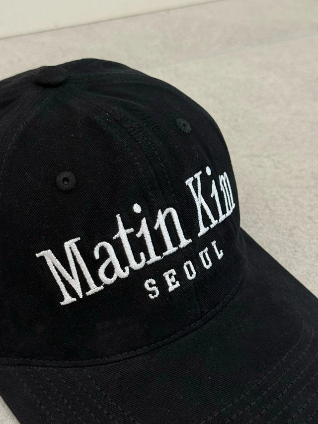 Matin Kim logo 帽